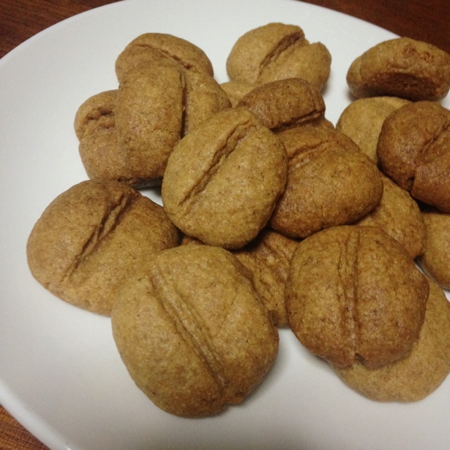 【咖啡豆豆饼干】简单的硬饼干