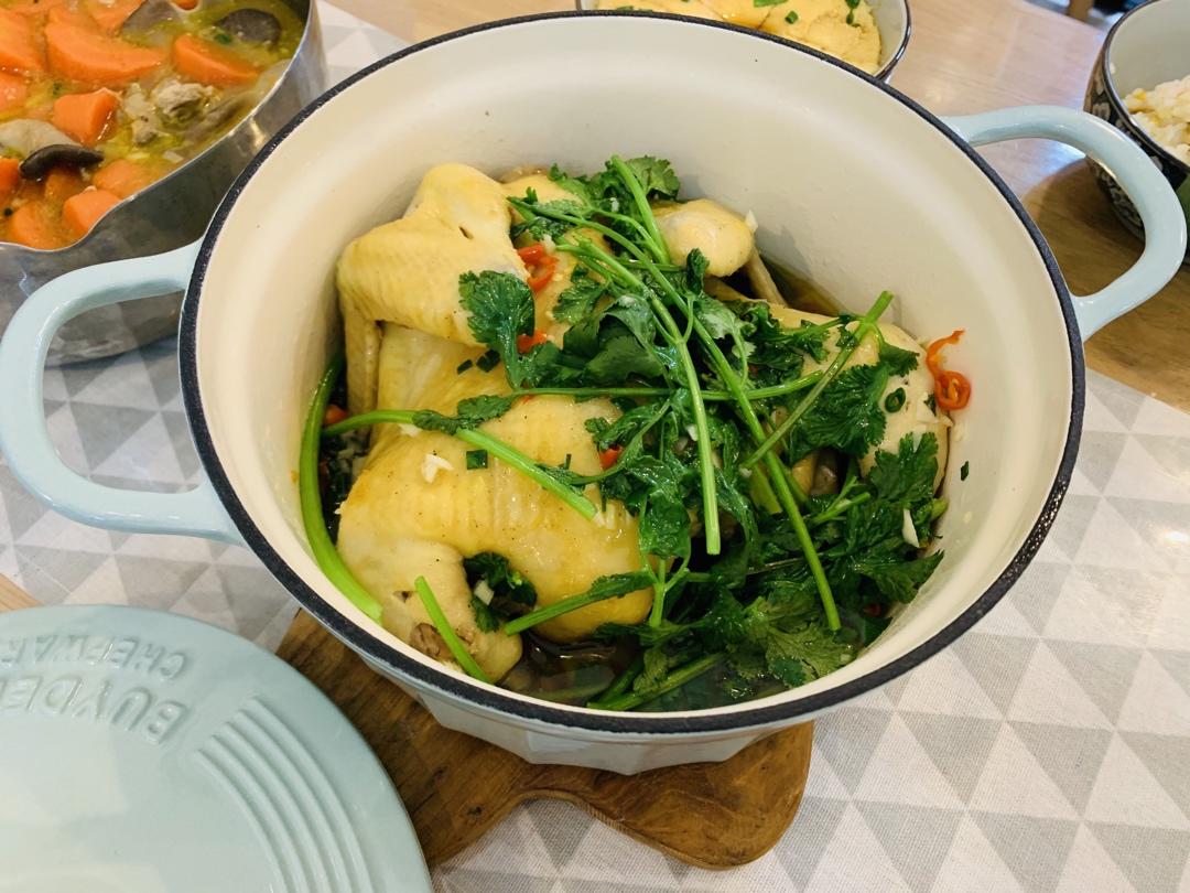 无水葱油鸡｜美食台