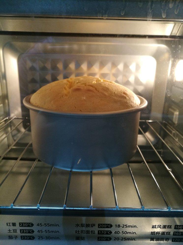 6寸戚风蛋糕零失败版