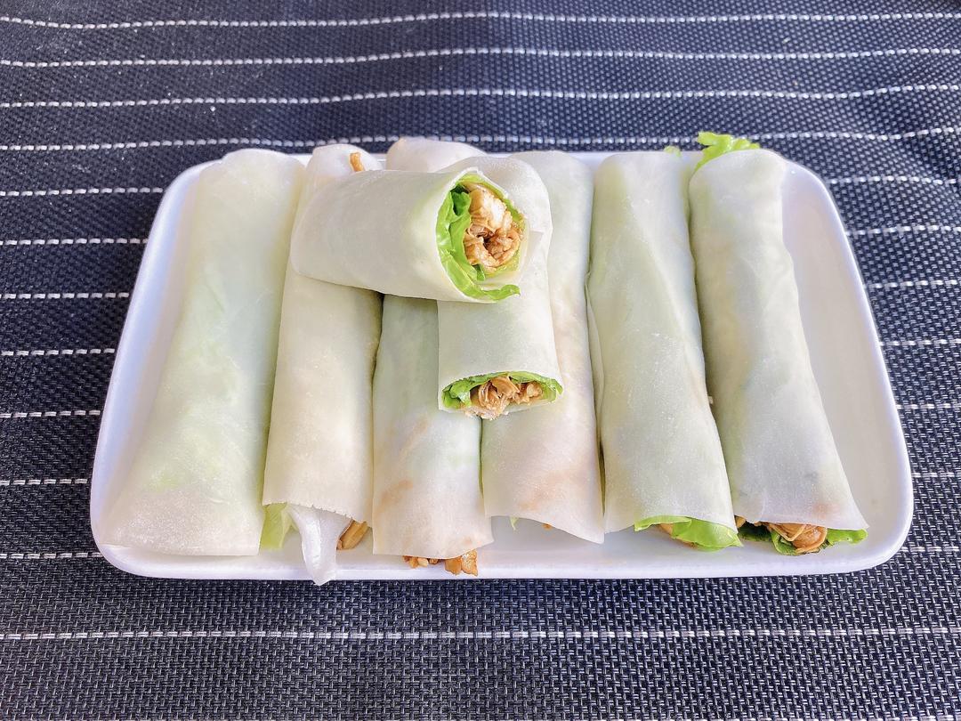 鸡丝卷饼的做法步骤图 鸡丝卷饼怎么做好吃 柠檬lemon555 下厨房