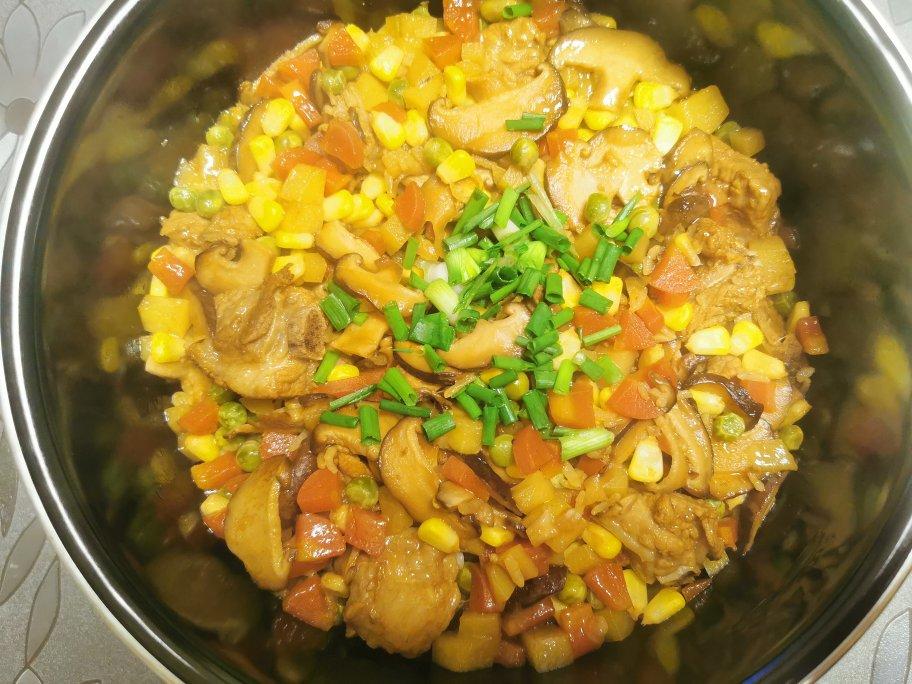电饭锅排骨土豆焖饭