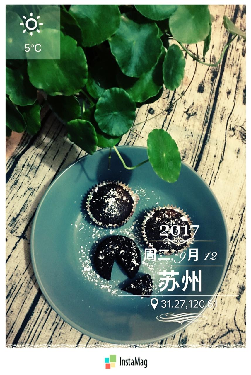 巧克力熔岩蛋糕