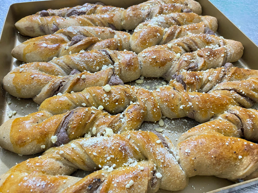 酸酸甜甜的蓝莓乳酪面包｜好吃不腻易操作！