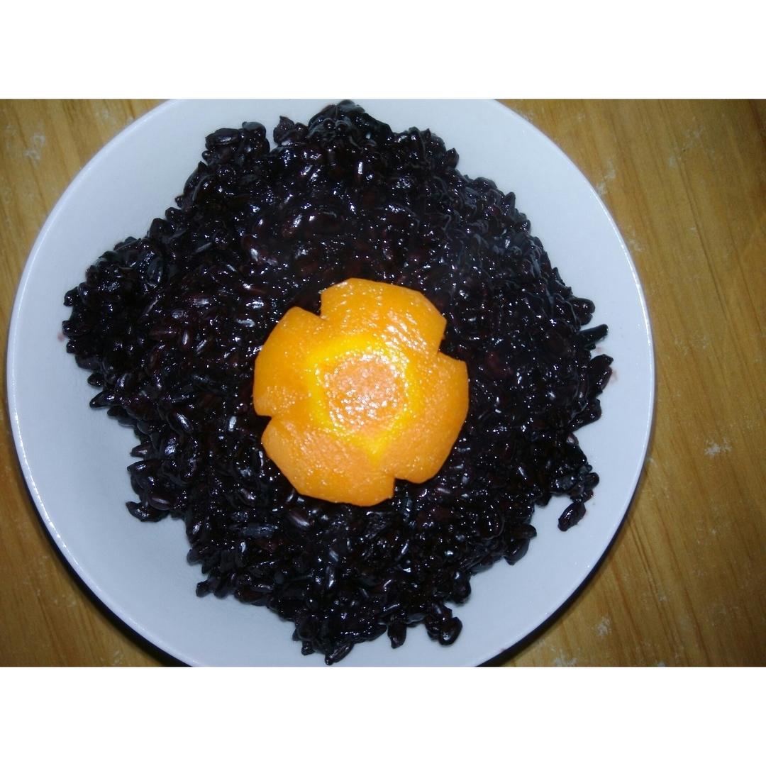 黑米饭