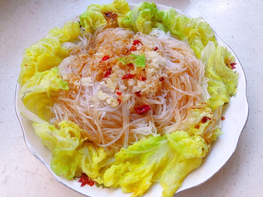 蒜蓉粉丝娃娃菜