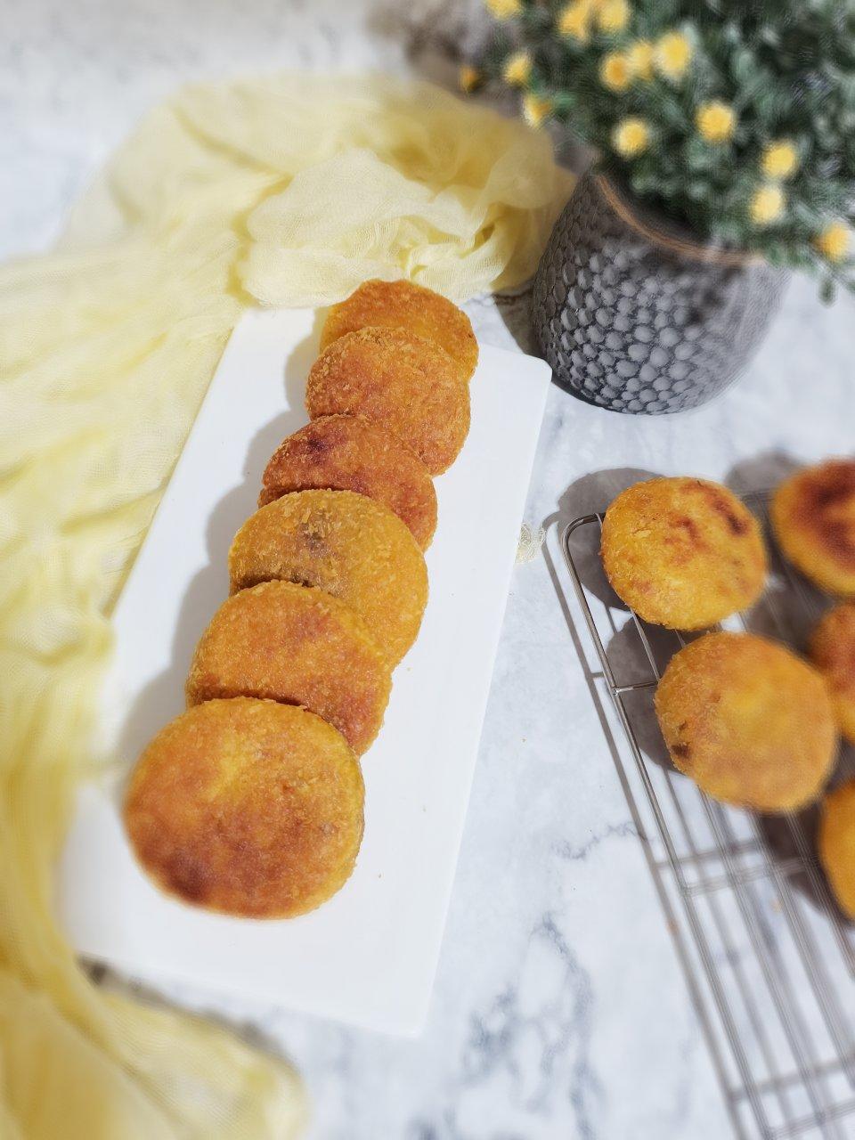 超酥软的南瓜饼