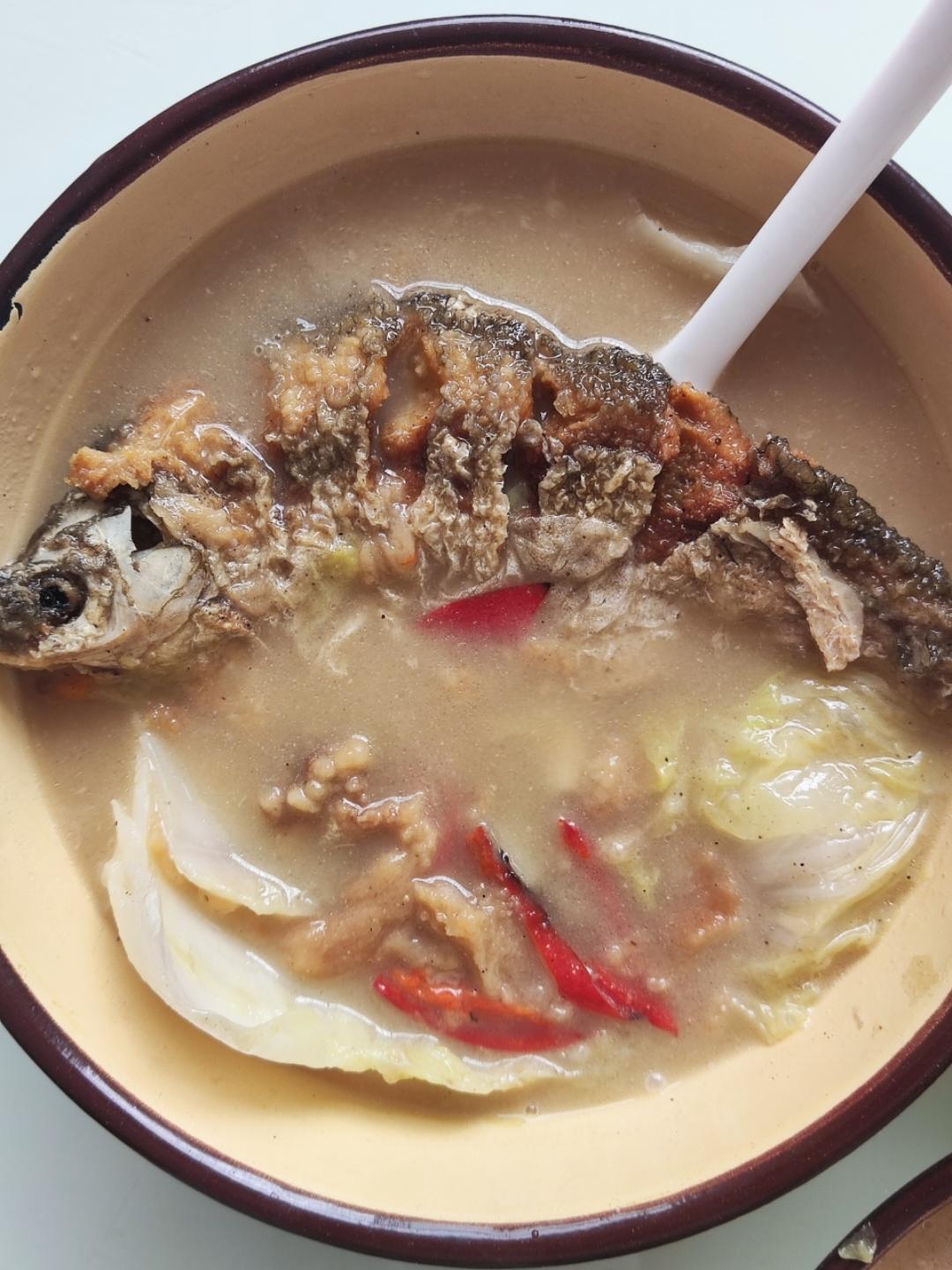 📣奶香鲫鱼汤：鱼汤就要这样做❗❗