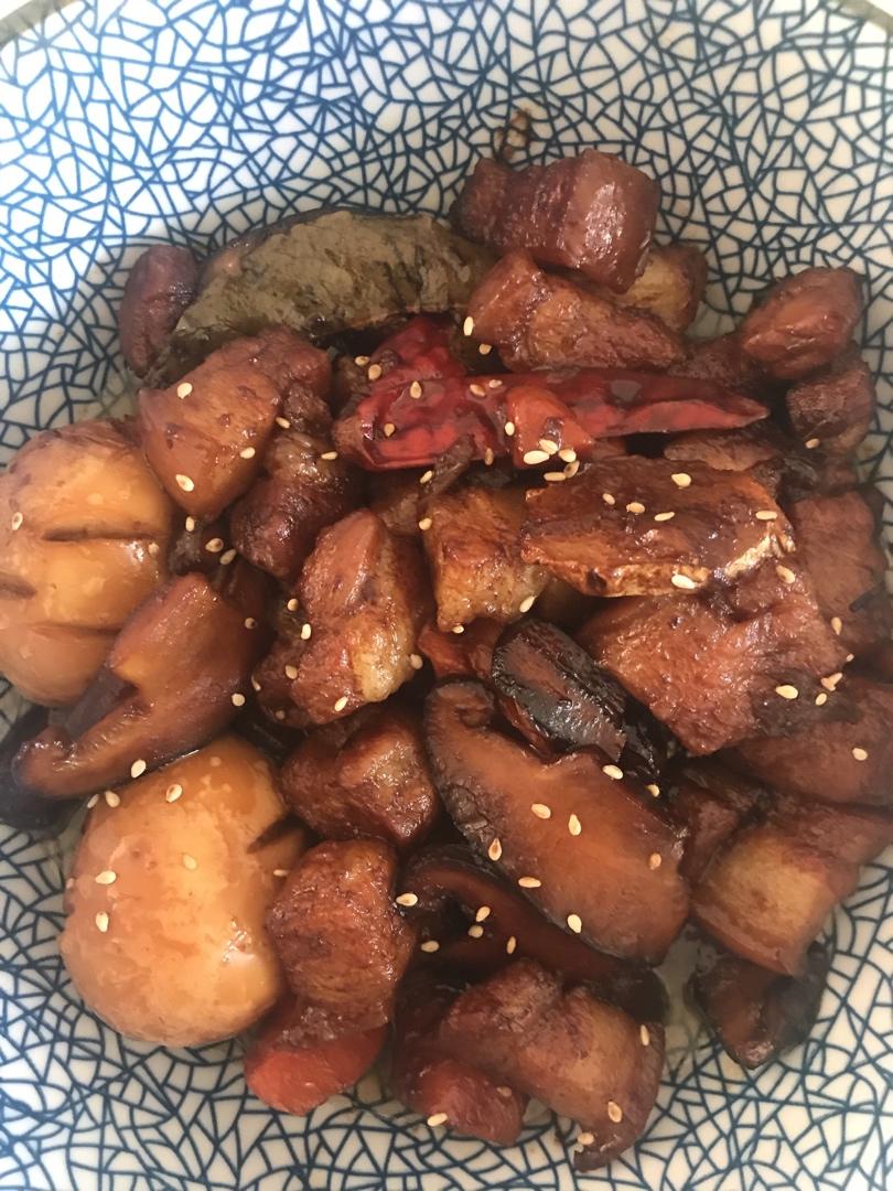 不焯水不放油的家常红烧肉