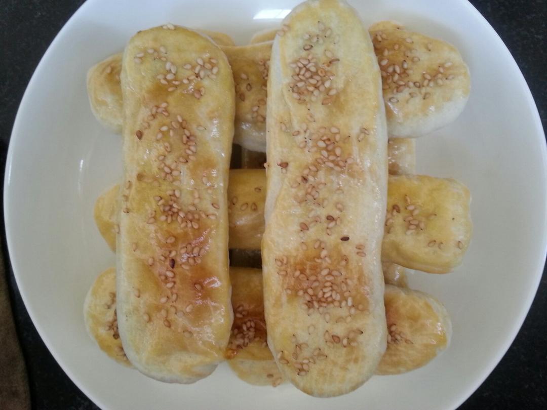 芝麻椒盐牛舌饼（北京小吃）