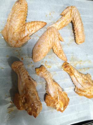 快手烤箱奥尔良鸡翅的做法 步骤4