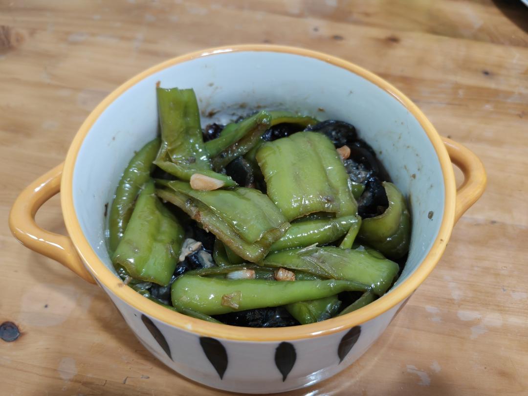 青椒皮蛋