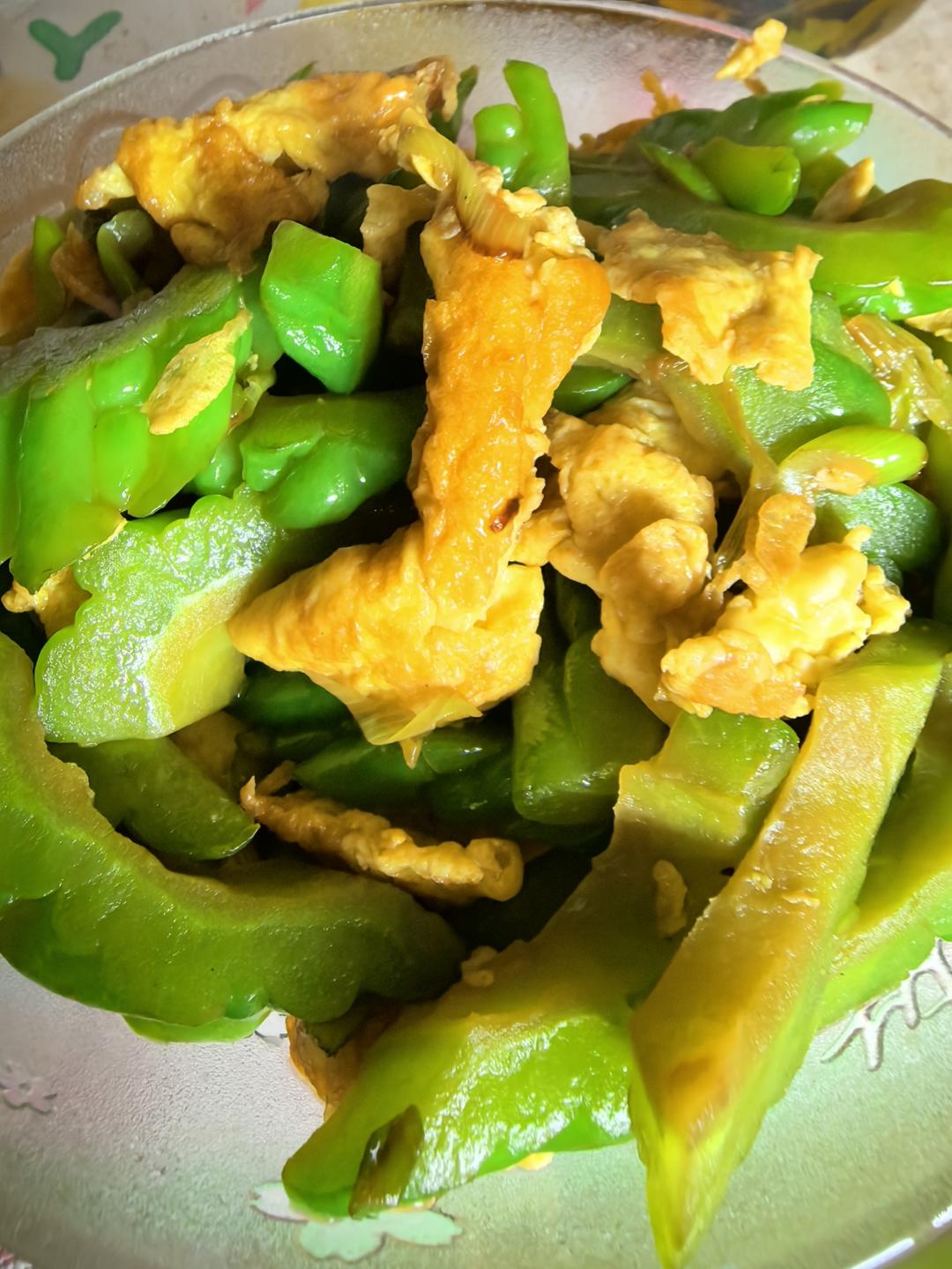 下火🔥菜苦瓜炒蛋