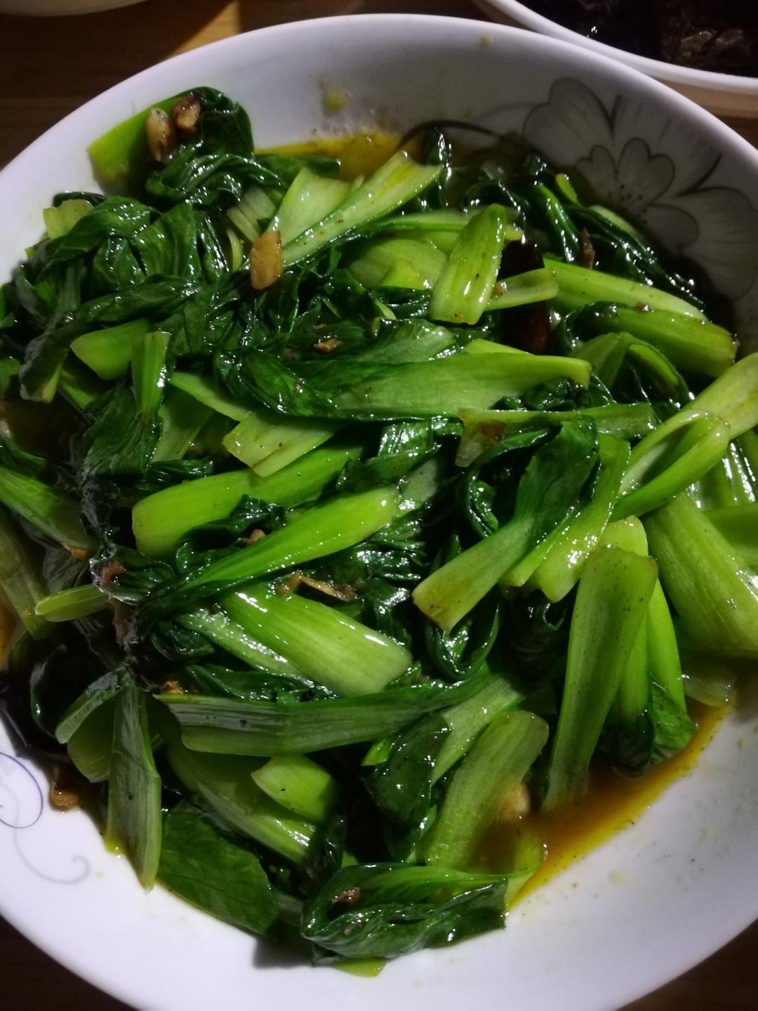 清炒小白菜