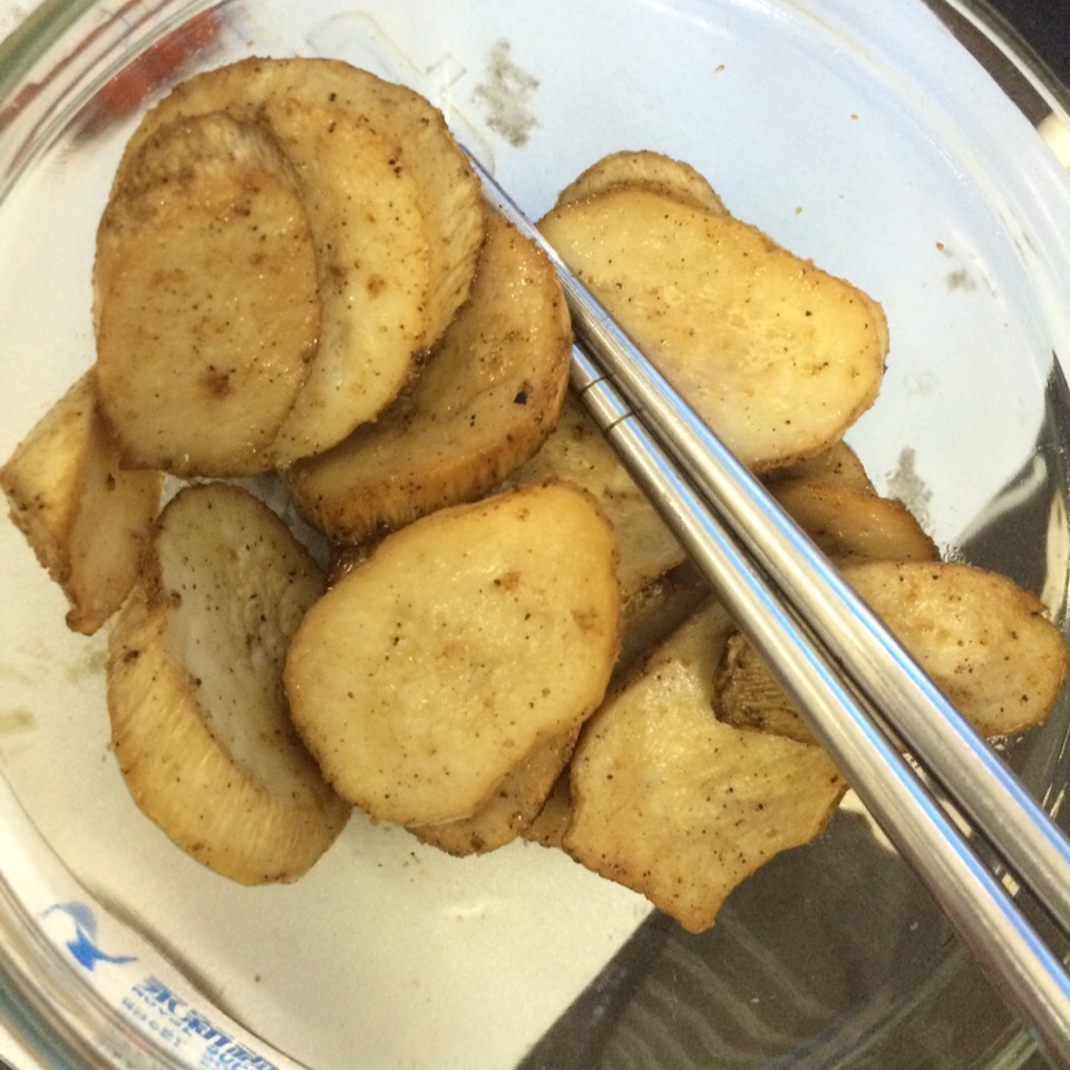 清简版烤杏鲍菇