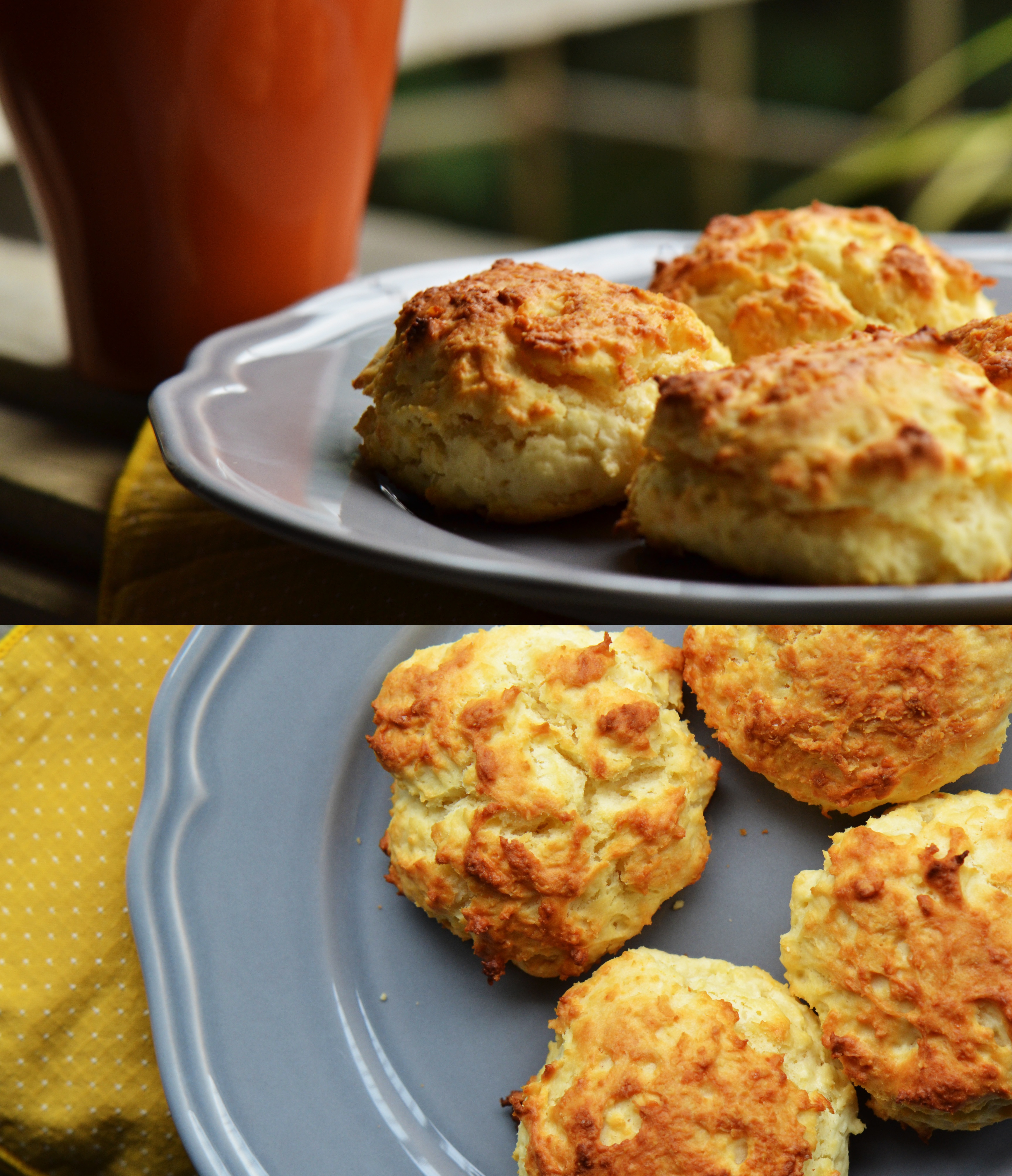 alcohol做的极简奶油松饼/cream biscuits(scones)