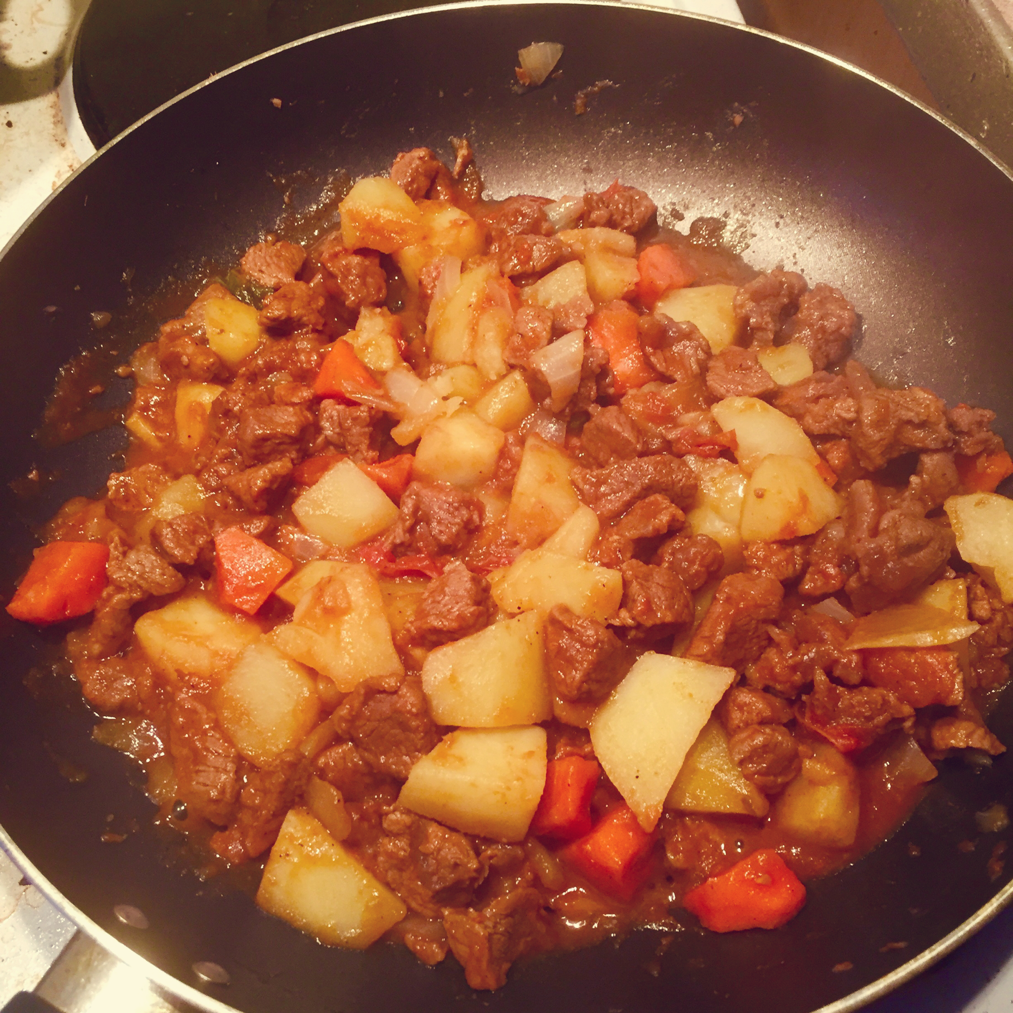 土豆炖牛肉
