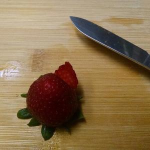 玫瑰草莓x爱心番茄的做法 步骤8
