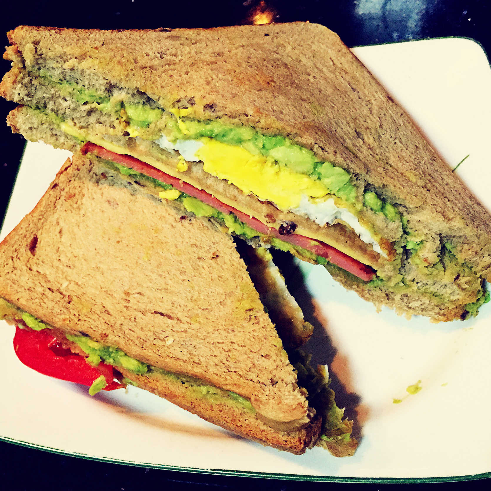 牛油果早餐三明治 Avocado Breakfast Toasted Sandwich