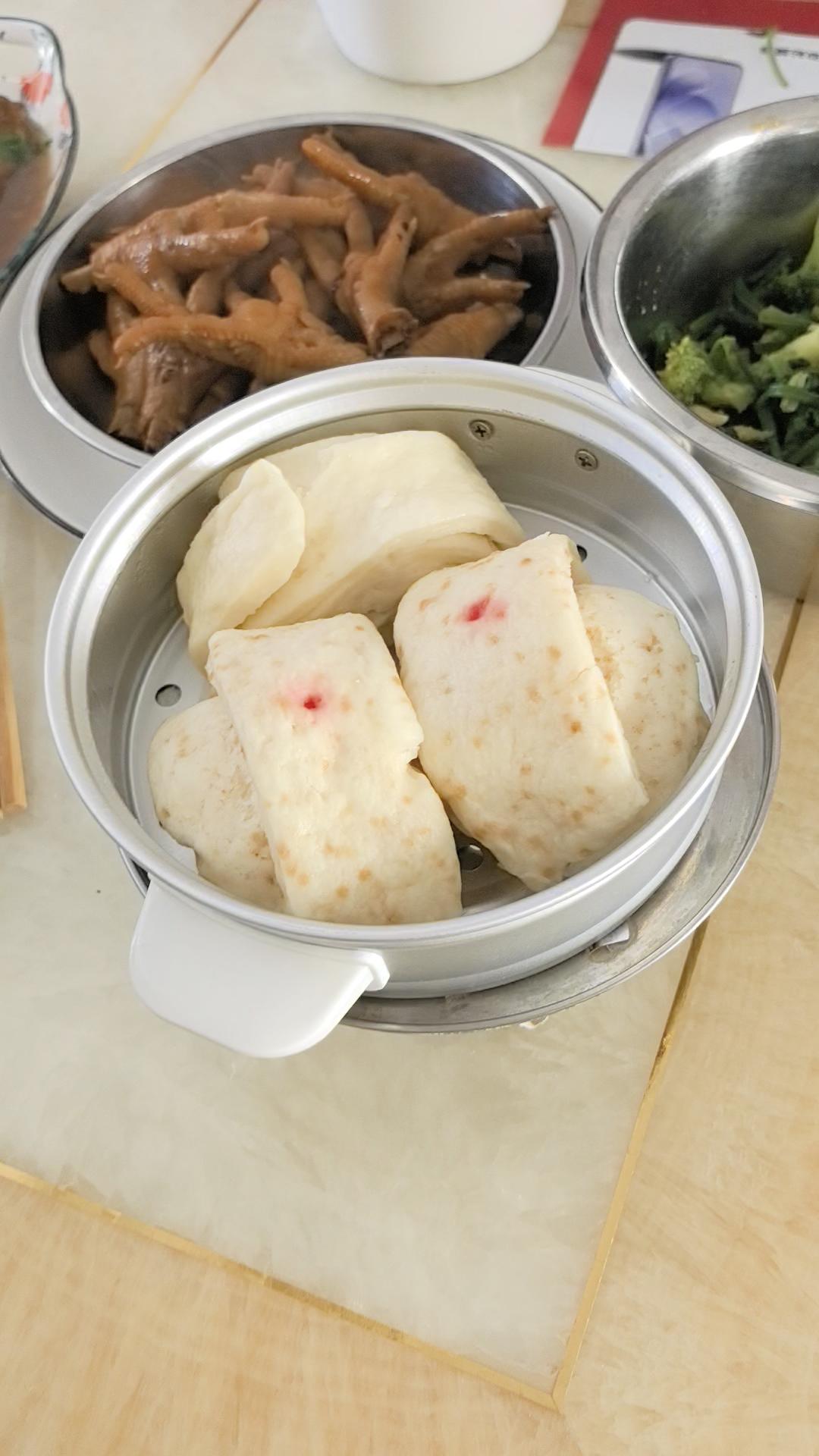 妈妈牌卤鸡爪，虎皮馒头