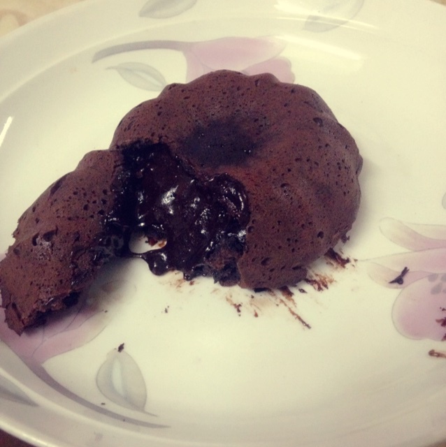 熔岩巧克力蛋糕