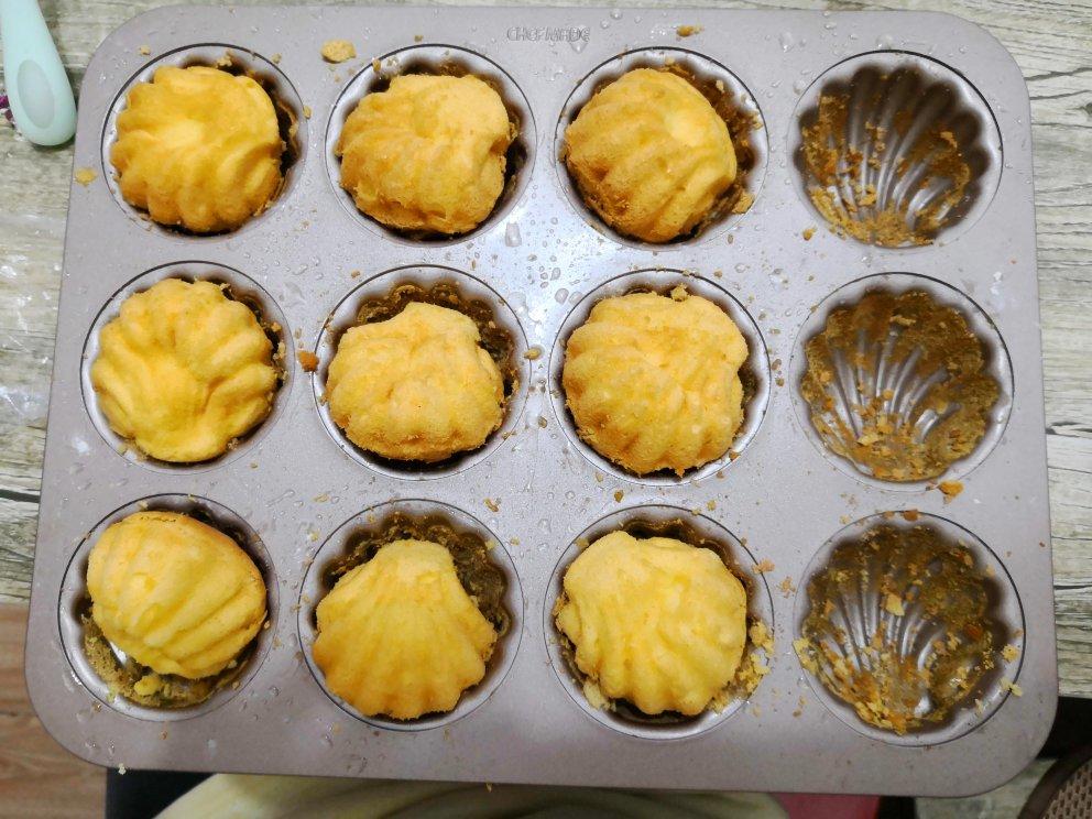 凉了也不回缩的戚风纸杯蛋糕🍰超级绵软 适合宝宝吃哦