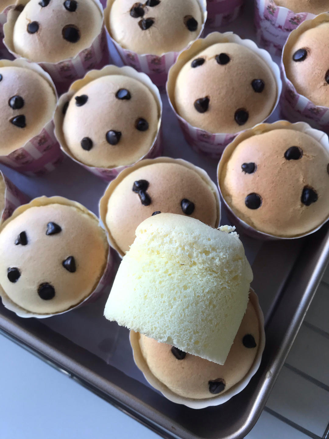 不回缩不塌陷杯子蛋糕