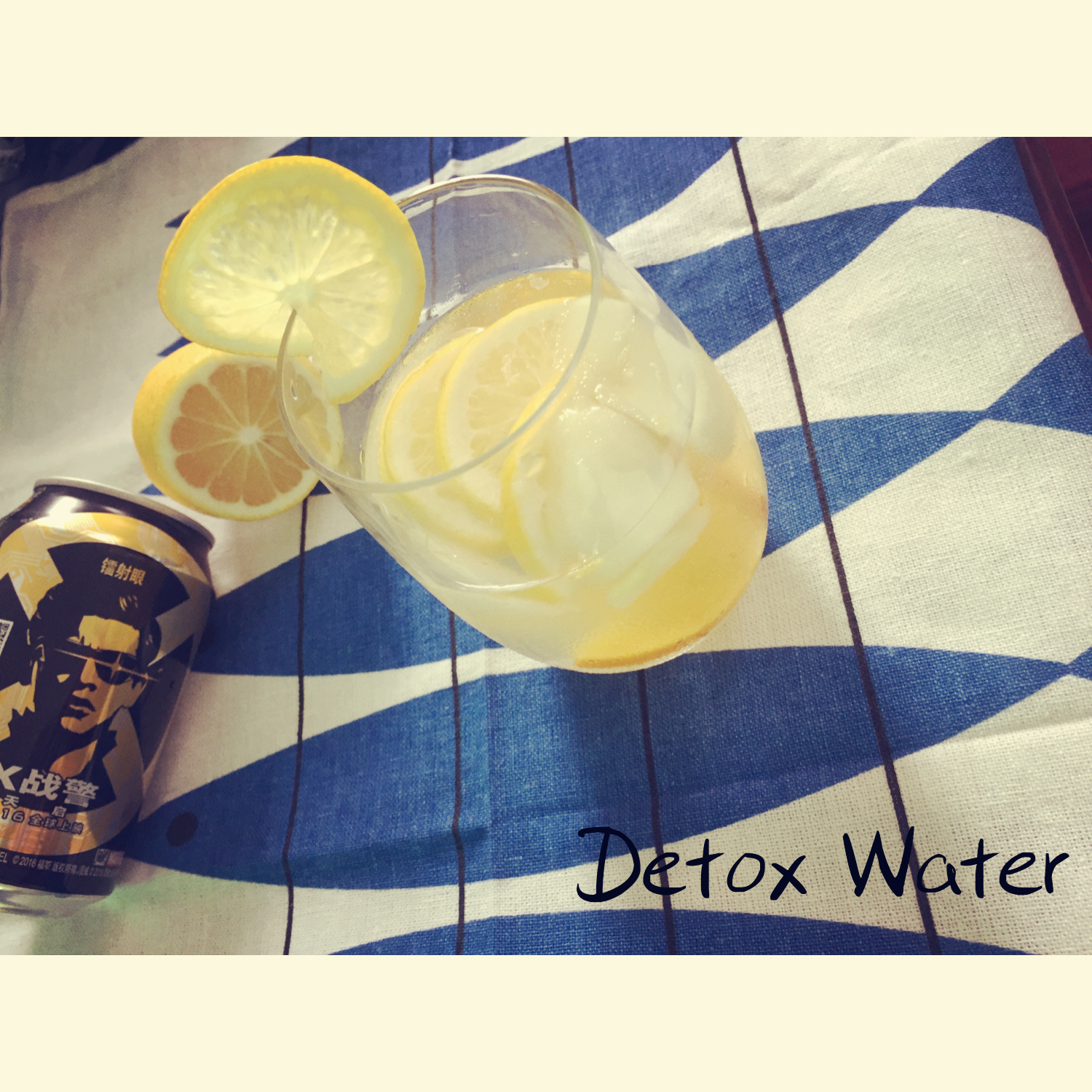 夏日清凉桃子汽水