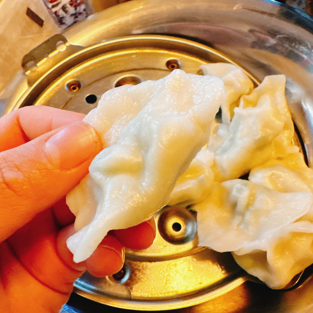 手工揉面三分钟，又韧又薄又好包的饺子皮