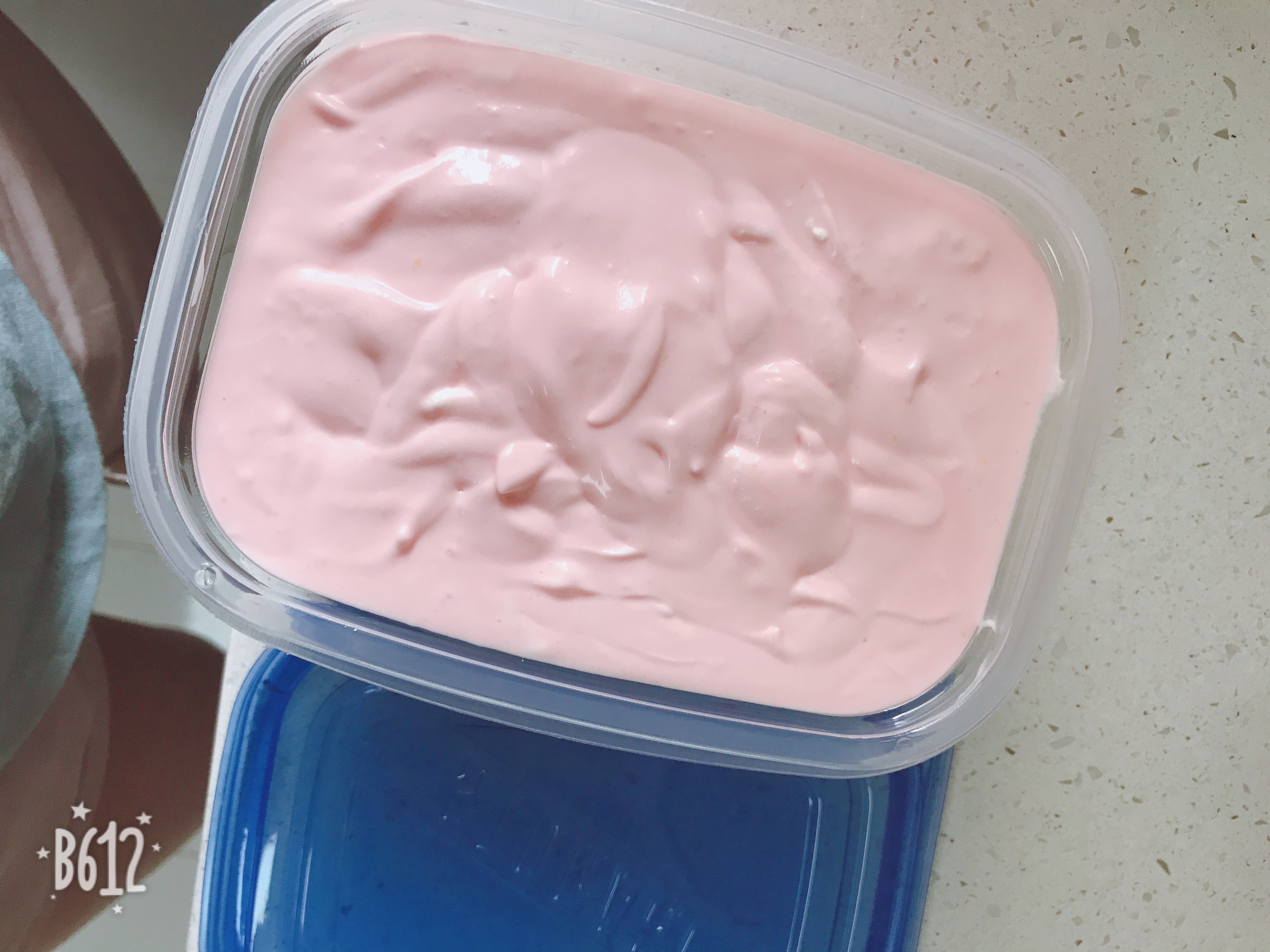玫瑰冰淇淋的做法