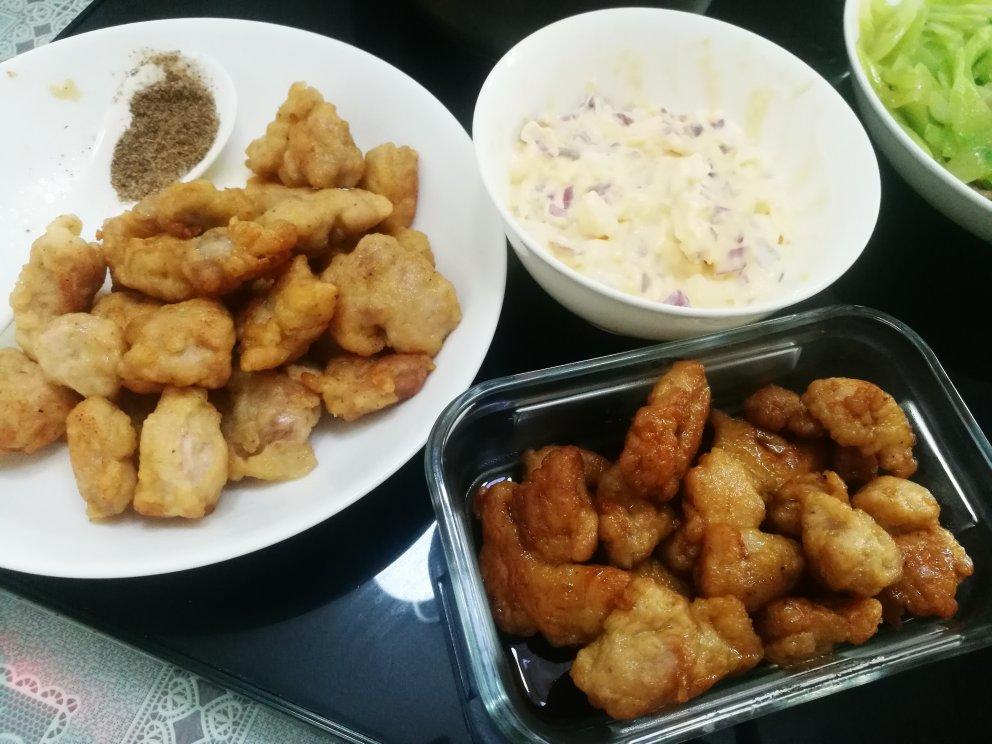 南蛮风炸鸡(附鸡腿去骨方法)