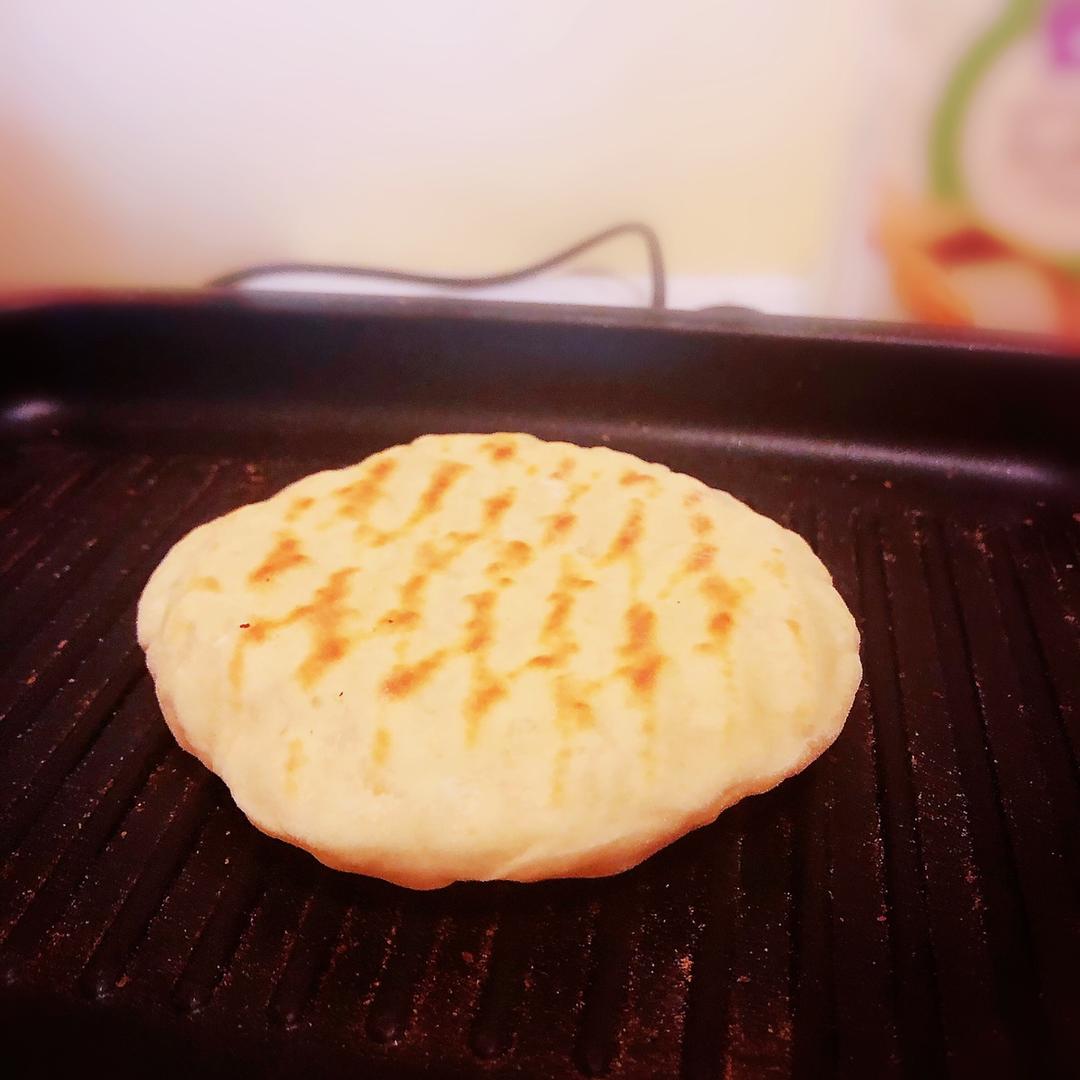 皮塔饼(pita bread）平底锅版本