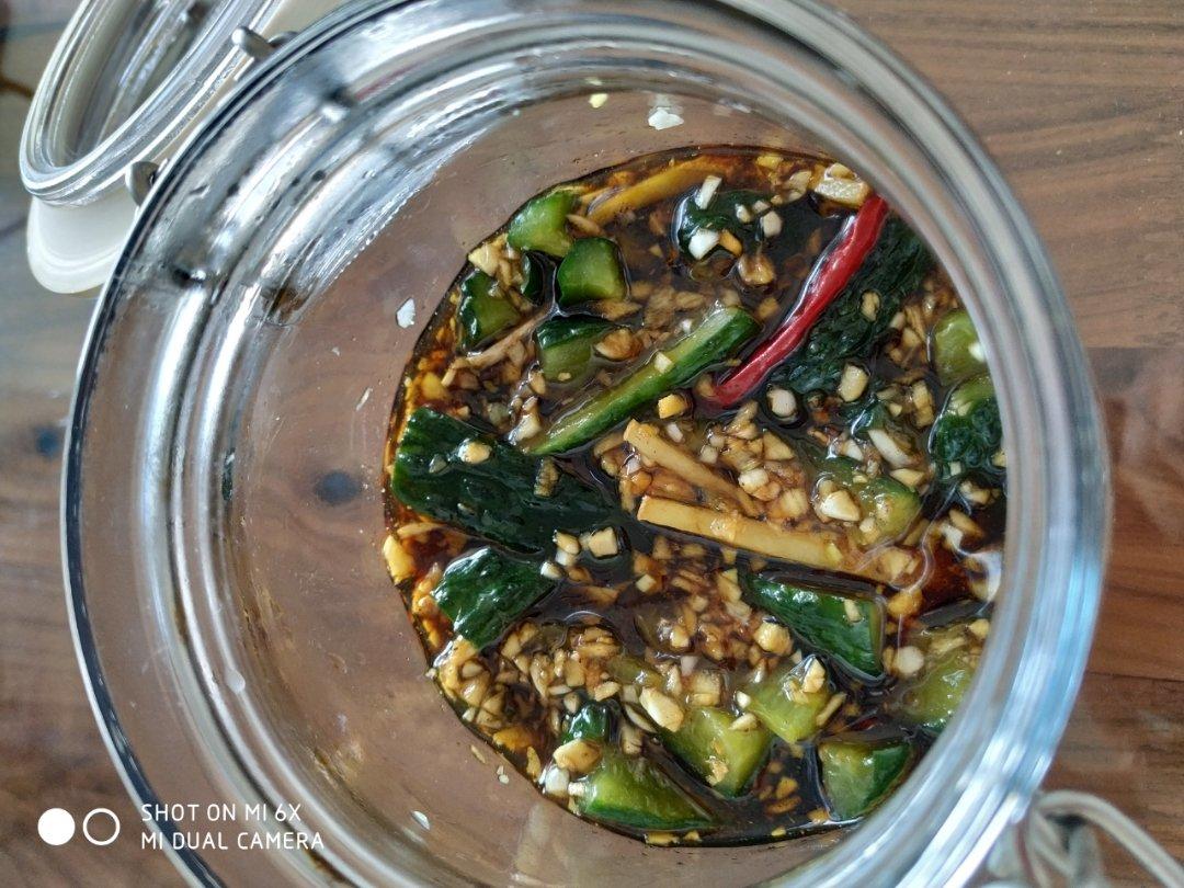 腌黄瓜（超级下饭菜）