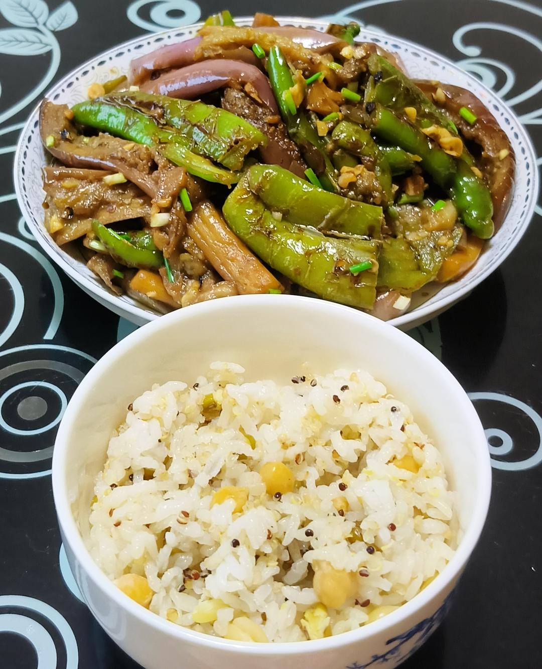超好吃的烧椒茄子