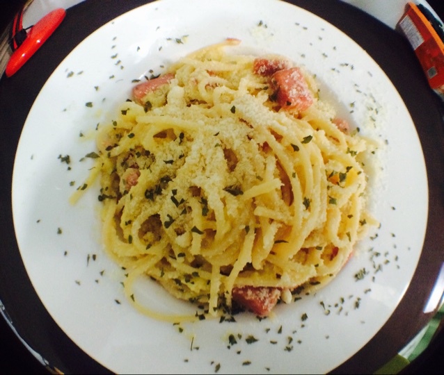 培根鸡蛋意面Carbonara