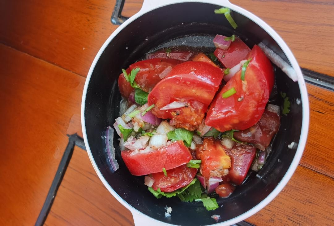 凉拌西红柿丨健康·三餐