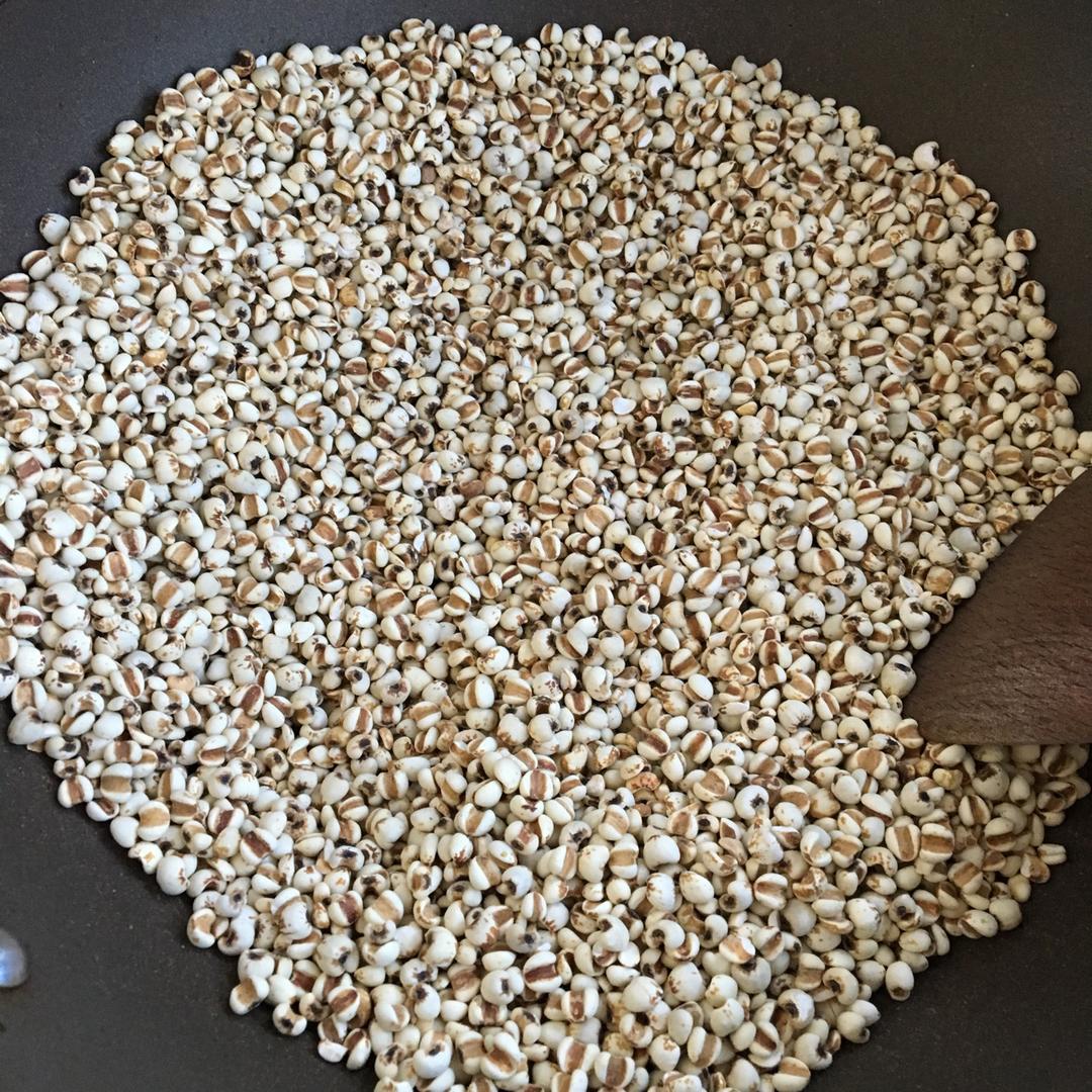 炒薏仁~~可以泡着喝的美白饮