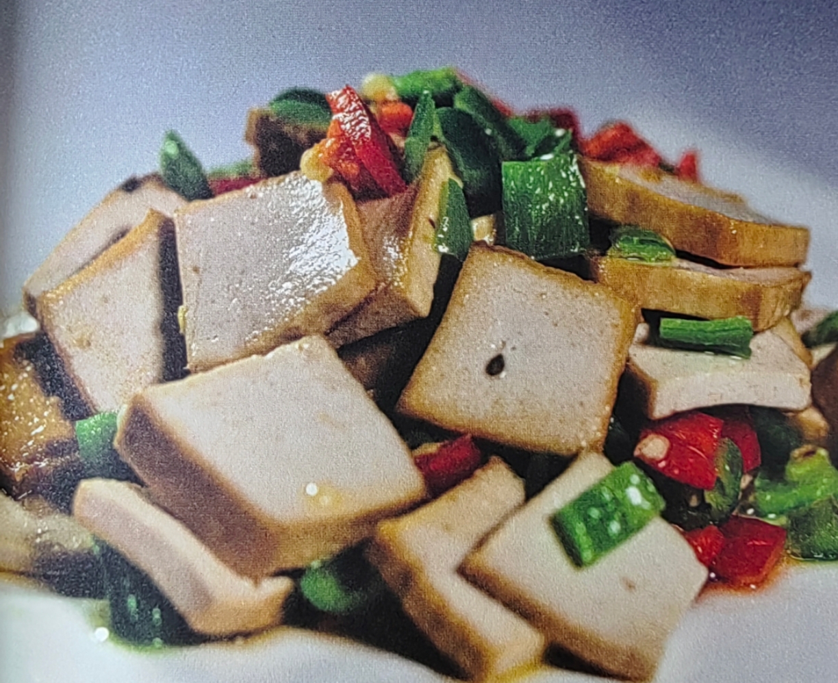 辣炒马金豆腐干（冷盘）