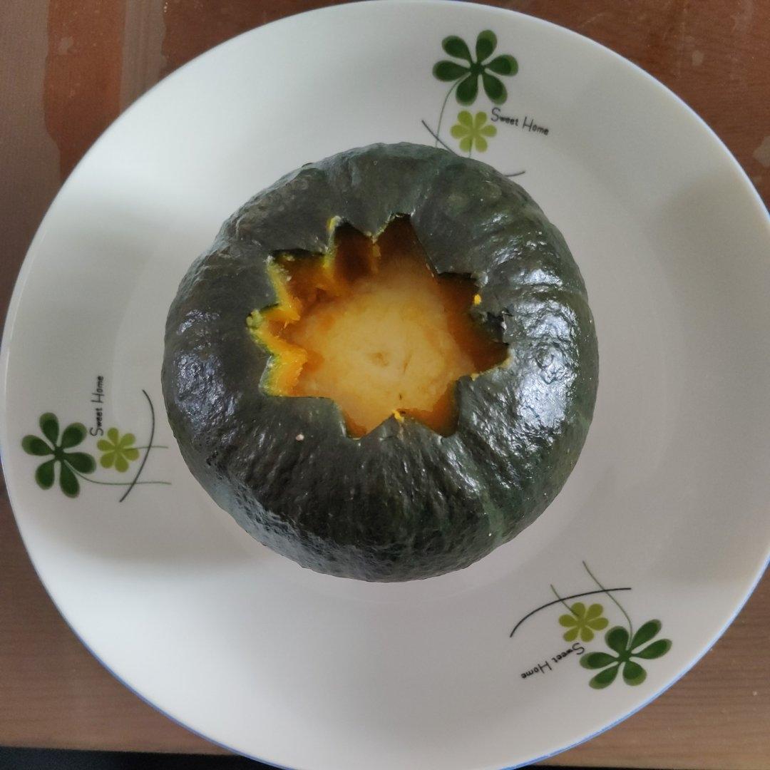 贝贝南瓜蒸蛋（懒人0失败）