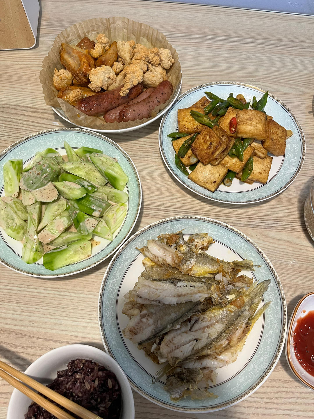 酥炸小黄鱼～吸油少
