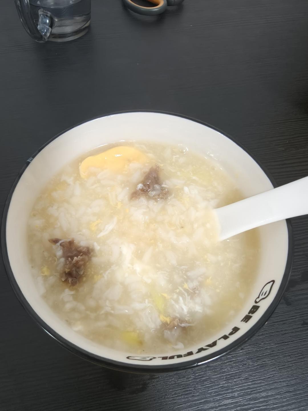 滑蛋牛肉粥
