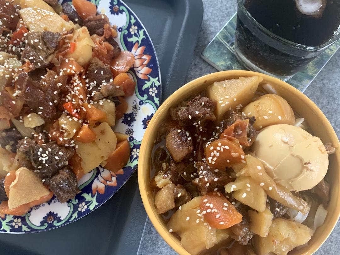 番茄土豆炖牛腩