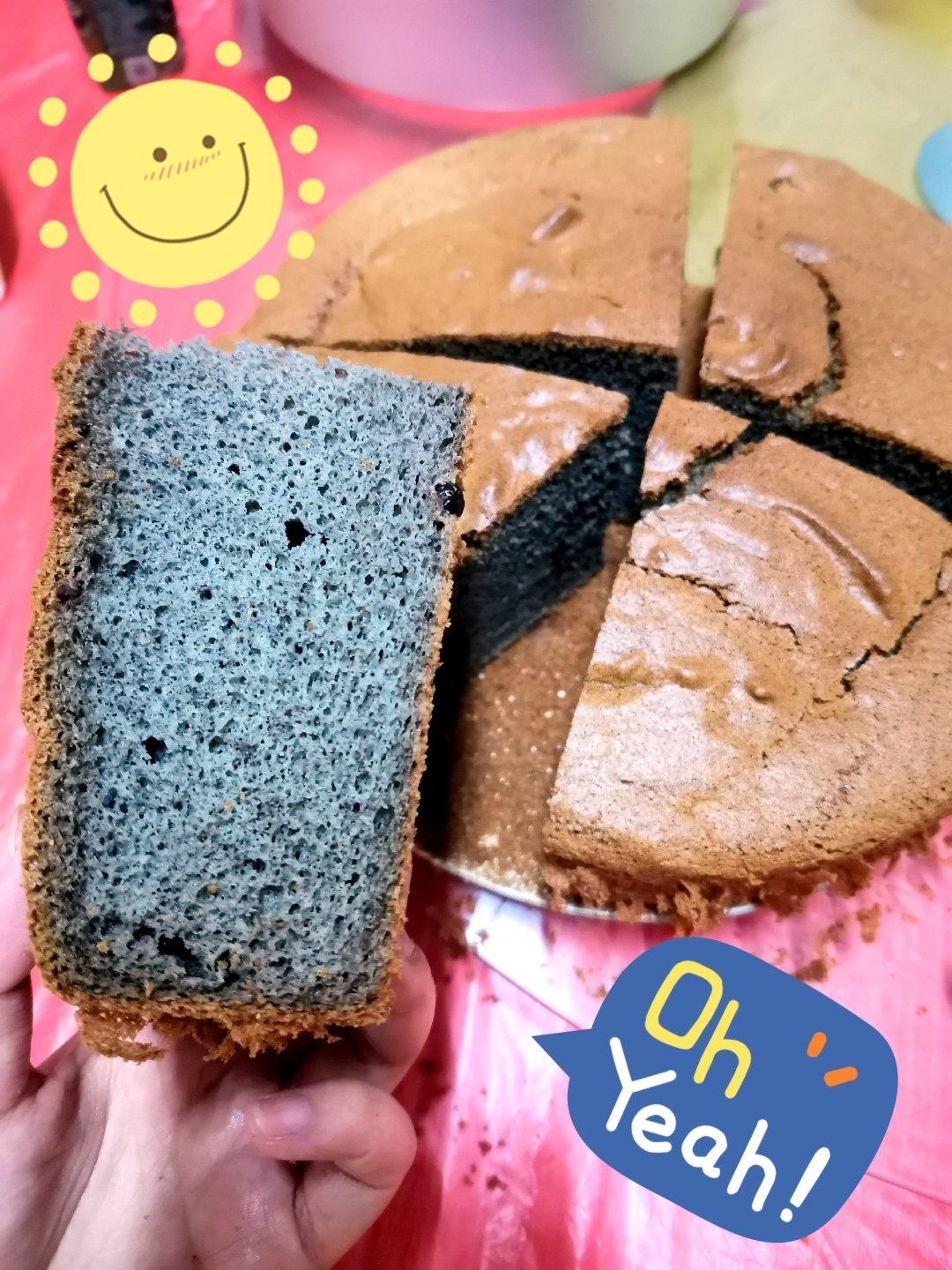 黑米戚风蛋糕