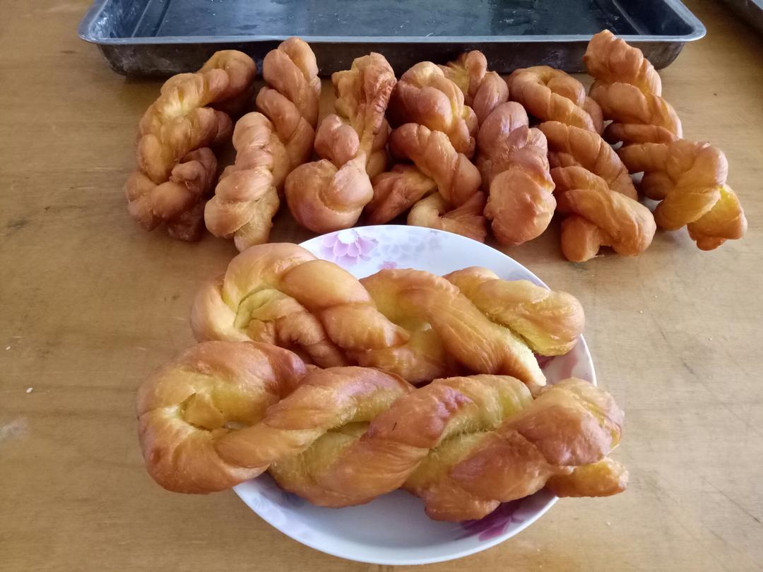 超级松软的奶香麻花