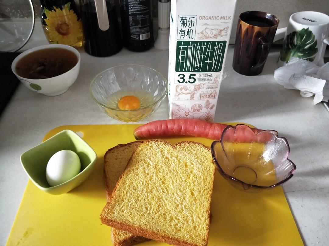 纯奶手撕吐司的做法 步骤1