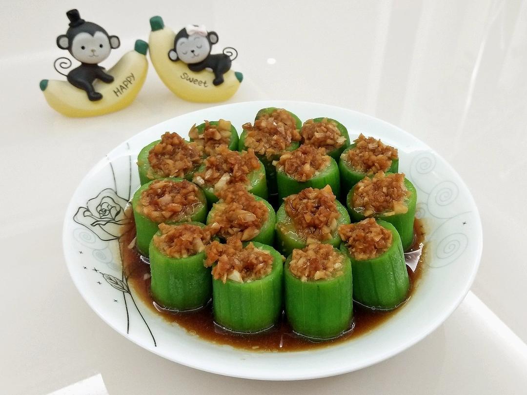 蒜蓉蒸丝瓜