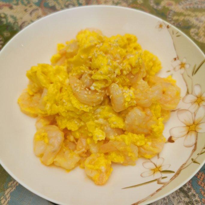 虾仁滑蛋