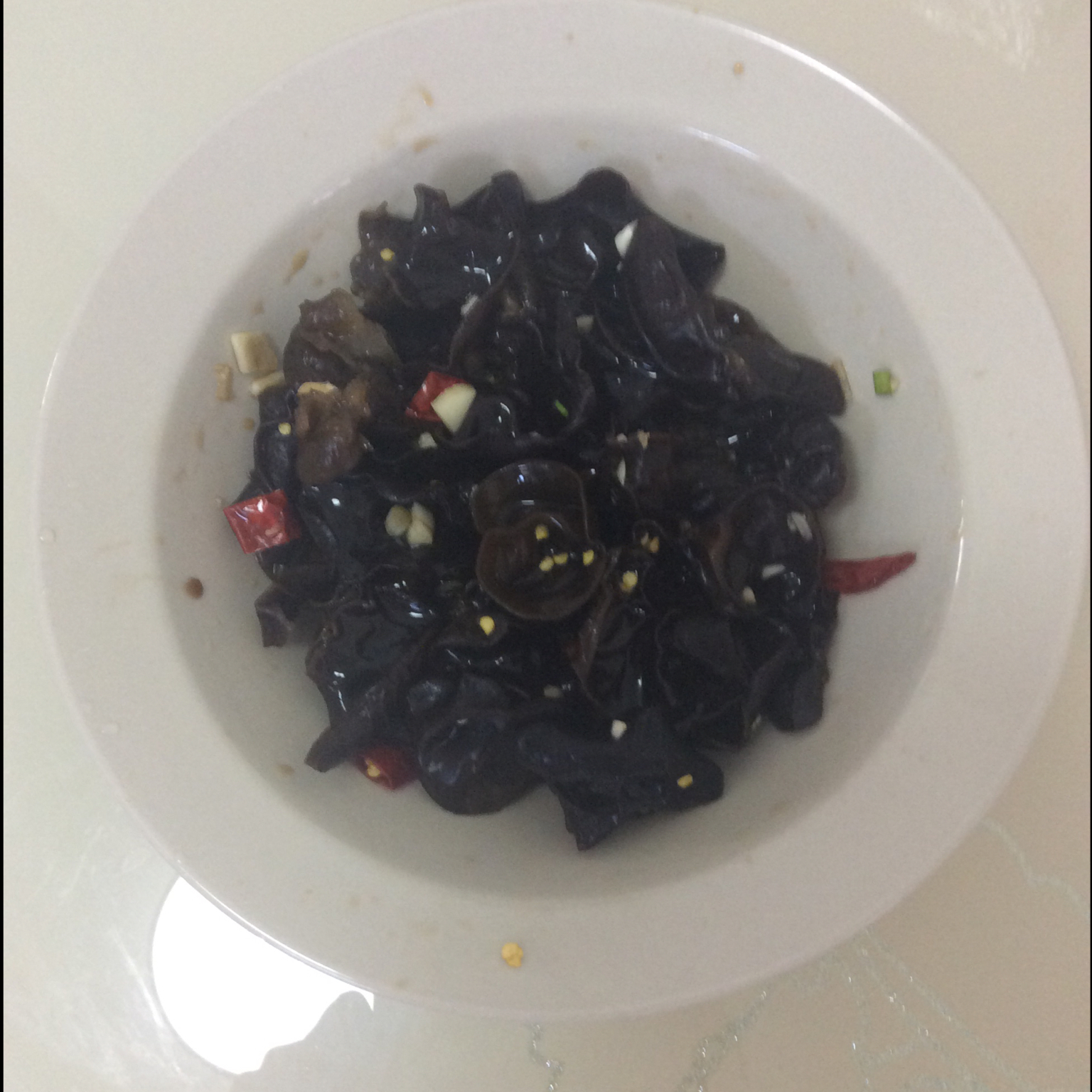 爽口拌木耳