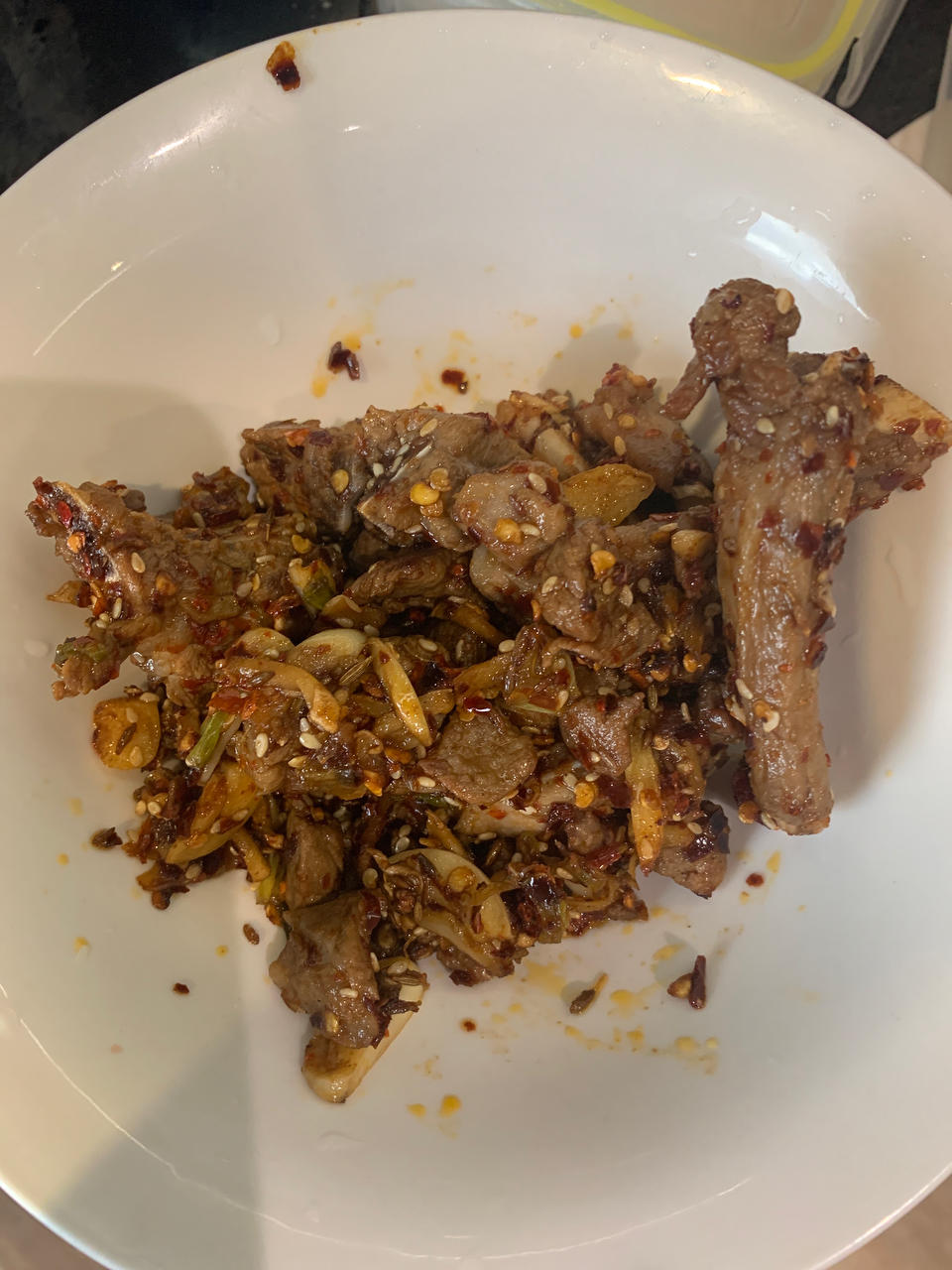 孜然羊肉