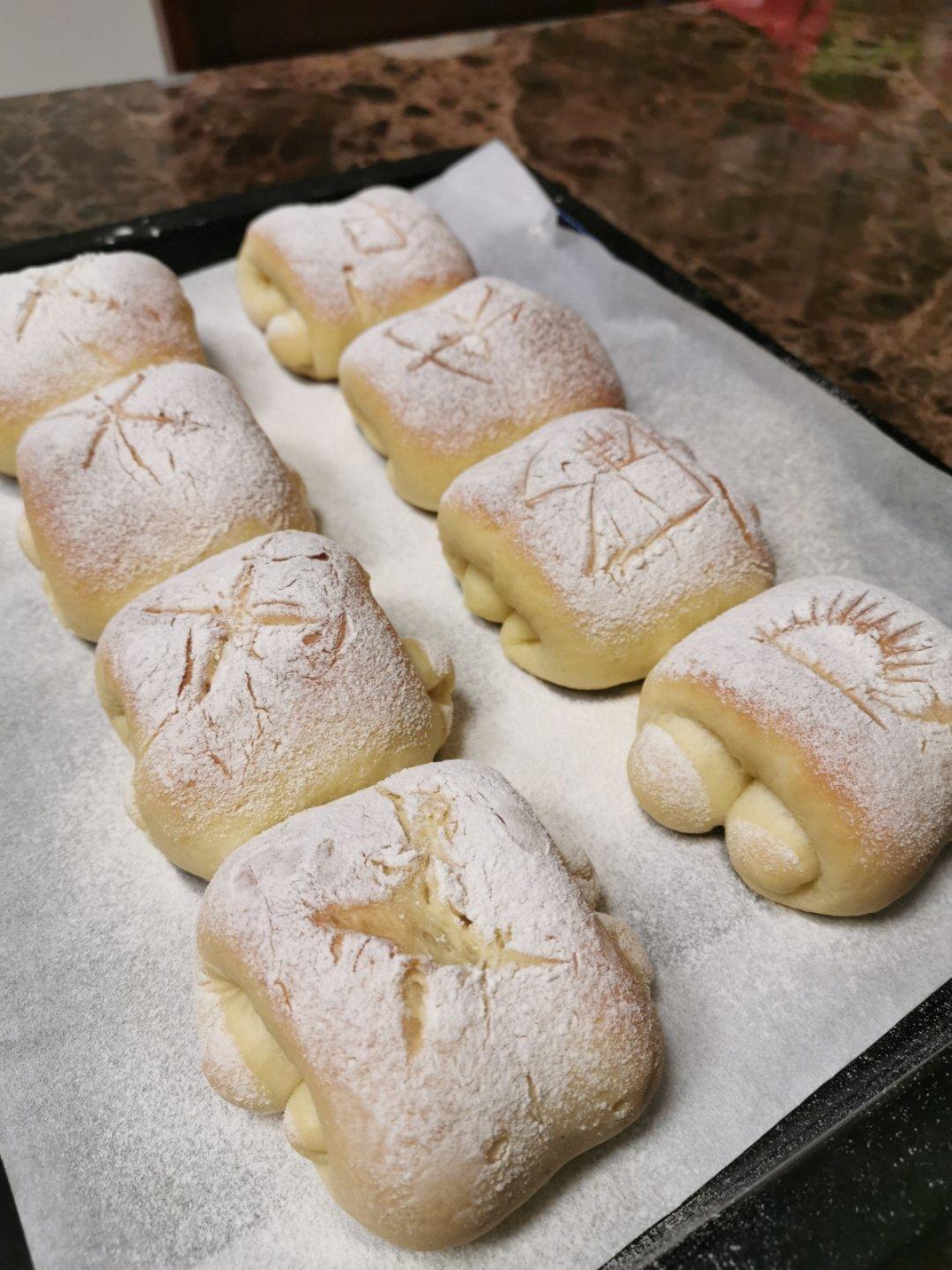 牛奶面包卷 北鼎烤箱食谱