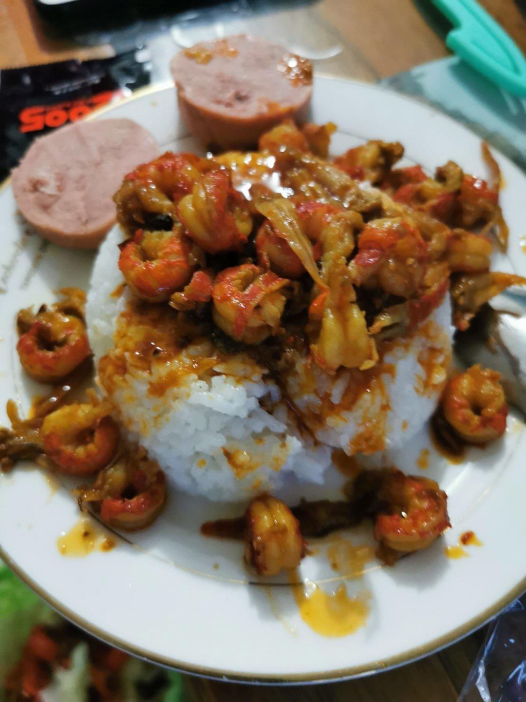 堂妈小厨——小龙虾盖饭